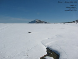 Luční bouda, pramen Bílého Labe