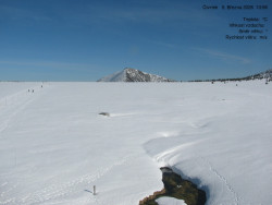 Luční bouda, pramen Bílého Labe