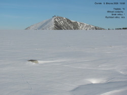 Luční bouda, pramen Bílého Labe