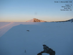 Luční bouda, pramen Bílého Labe