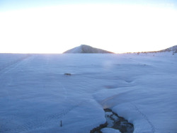 Luční bouda, pramen Bílého Labe