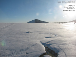 Luční bouda, pramen Bílého Labe