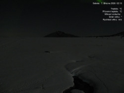 Luční bouda, pramen Bílého Labe