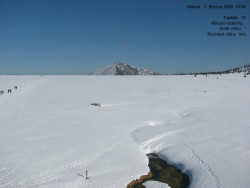 Luční bouda, pramen Bílého Labe