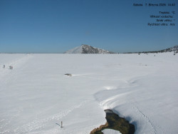 Luční bouda, pramen Bílého Labe