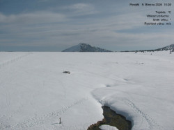 Luční bouda, pramen Bílého Labe