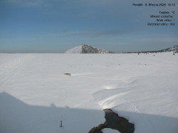 Luční bouda, pramen Bílého Labe