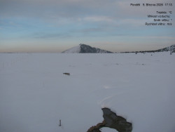 Luční bouda, pramen Bílého Labe