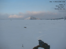 Luční bouda, pramen Bílého Labe