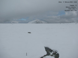 Luční bouda, pramen Bílého Labe