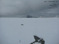 Luční bouda, pramen Bílého Labe