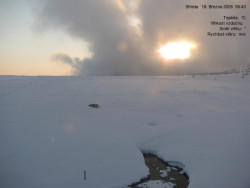 Luční bouda, pramen Bílého Labe