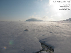 Luční bouda, pramen Bílého Labe