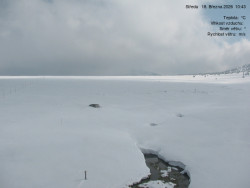 Luční bouda, pramen Bílého Labe