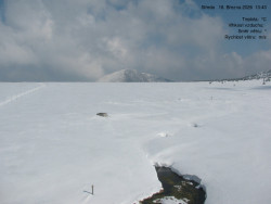 Luční bouda, pramen Bílého Labe