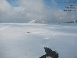 Luční bouda, pramen Bílého Labe