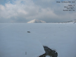 Luční bouda, pramen Bílého Labe