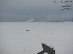 Luční bouda, pramen Bílého Labe