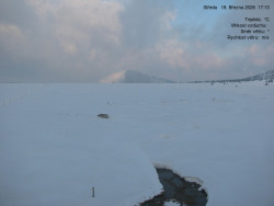 Luční bouda, pramen Bílého Labe