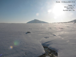 Luční bouda, pramen Bílého Labe