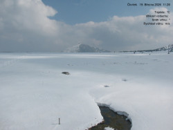 Luční bouda, pramen Bílého Labe