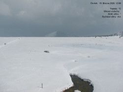 Luční bouda, pramen Bílého Labe