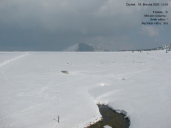 Luční bouda, pramen Bílého Labe