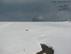 Luční bouda, pramen Bílého Labe