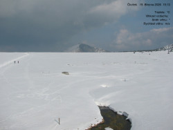 Luční bouda, pramen Bílého Labe