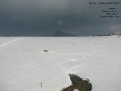 Luční bouda, pramen Bílého Labe