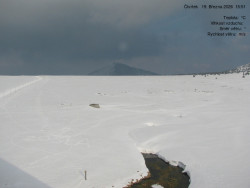 Luční bouda, pramen Bílého Labe