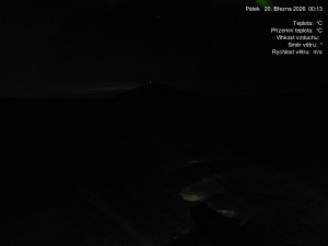 Luční bouda - Luční bouda, pramen Bílého Labe - 20.3.2026 v 00:15 Luční bouda - Luční bouda, pramen Bílého Labe - 20.3.2026 v 00:15