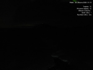 Luční bouda - Luční bouda, pramen Bílého Labe - 20.3.2026 v 01:15 Luční bouda - Luční bouda, pramen Bílého Labe - 20.3.2026 v 01:15