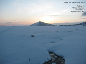 Luční bouda - Luční bouda, pramen Bílého Labe - 20.3.2026 v 06:15 Luční bouda - Luční bouda, pramen Bílého Labe - 20.3.2026 v 06:15