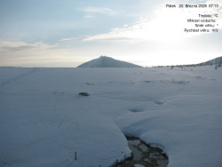 Luční bouda, pramen Bílého Labe