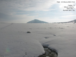 Luční bouda, pramen Bílého Labe