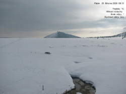 Luční bouda, pramen Bílého Labe