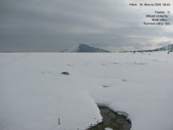 Luční bouda, pramen Bílého Labe