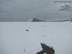 Luční bouda, pramen Bílého Labe