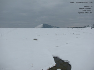 Luční bouda - Luční bouda, pramen Bílého Labe - 20.3.2026 v 11:30 Luční bouda - Luční bouda, pramen Bílého Labe - 20.3.2026 v 11:30