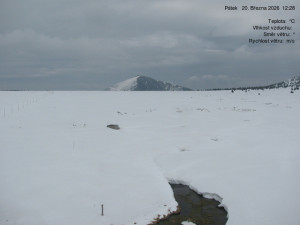 Luční bouda - Luční bouda, pramen Bílého Labe - 20.3.2026 v 12:30 Luční bouda - Luční bouda, pramen Bílého Labe - 20.3.2026 v 12:30