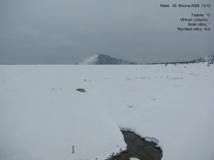 Luční bouda - Luční bouda, pramen Bílého Labe - 20.3.2026 v 13:15 Luční bouda - Luční bouda, pramen Bílého Labe - 20.3.2026 v 13:15