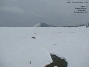 Luční bouda - Luční bouda, pramen Bílého Labe - 20.3.2026 v 13:30 Luční bouda - Luční bouda, pramen Bílého Labe - 20.3.2026 v 13:30