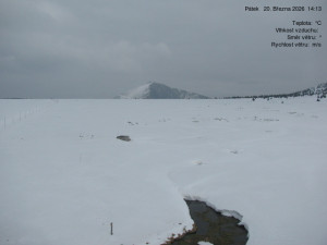 Luční bouda - Luční bouda, pramen Bílého Labe - 20.3.2026 v 14:15 Luční bouda - Luční bouda, pramen Bílého Labe - 20.3.2026 v 14:15