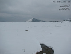 Luční bouda, pramen Bílého Labe