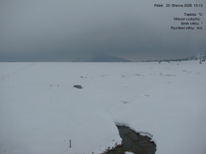 Luční bouda - Luční bouda, pramen Bílého Labe - 20.3.2026 v 15:15 Luční bouda - Luční bouda, pramen Bílého Labe - 20.3.2026 v 15:15