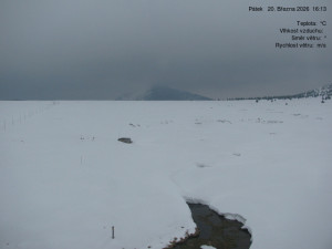 Luční bouda - Luční bouda, pramen Bílého Labe - 20.3.2026 v 16:15 Luční bouda - Luční bouda, pramen Bílého Labe - 20.3.2026 v 16:15