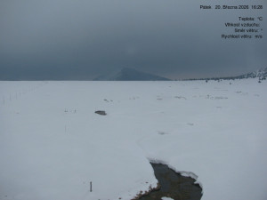 Luční bouda - Luční bouda, pramen Bílého Labe - 20.3.2026 v 16:30 Luční bouda - Luční bouda, pramen Bílého Labe - 20.3.2026 v 16:30