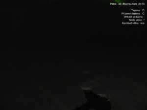 Luční bouda - Luční bouda, pramen Bílého Labe - 20.3.2026 v 20:15 Luční bouda - Luční bouda, pramen Bílého Labe - 20.3.2026 v 20:15