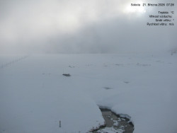 Luční bouda, pramen Bílého Labe